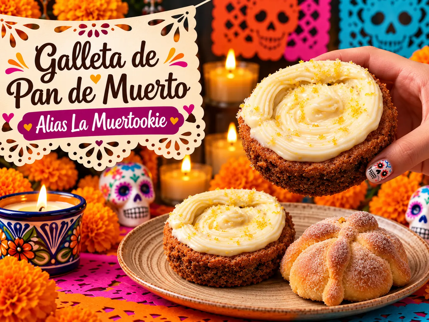 Galleta de Pan de Muerto, alias La Muertookie